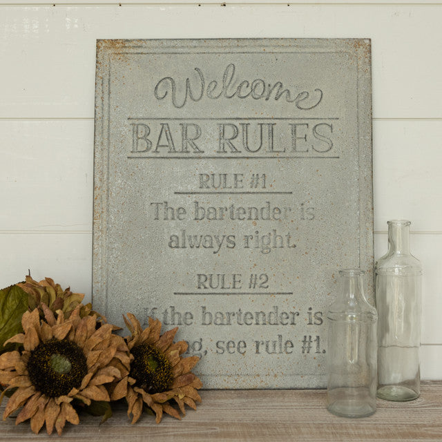 Bar Rules