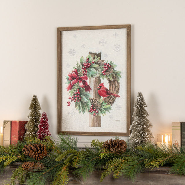 Cardinal Wreath