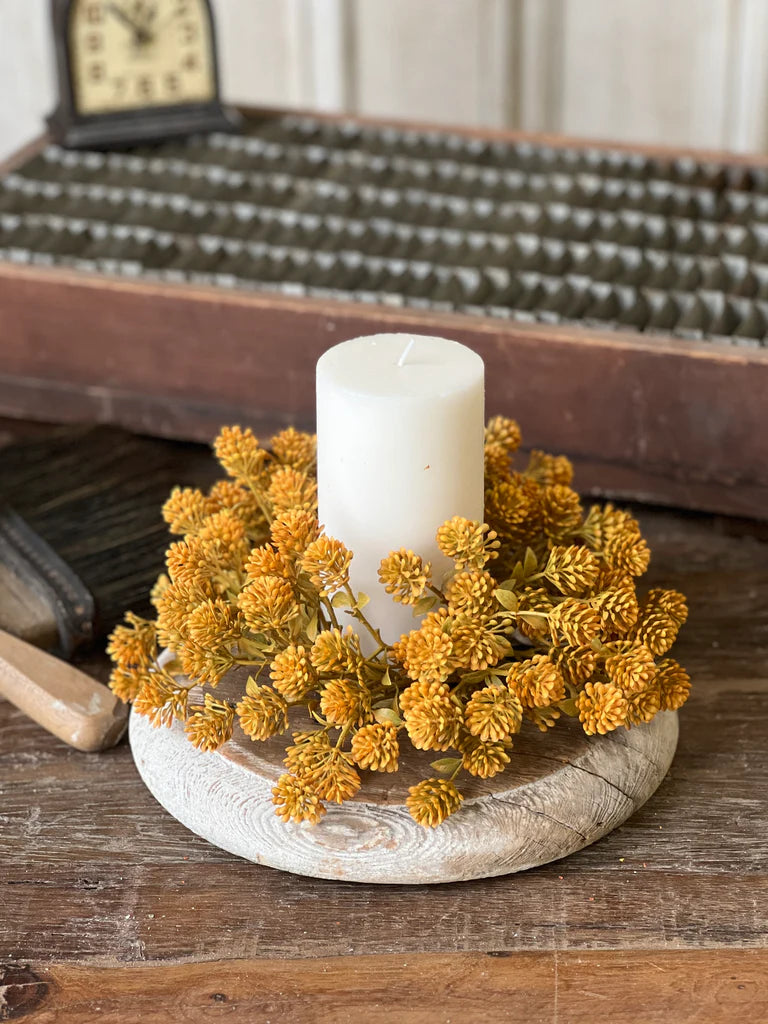 Russet Cone Candle Ring