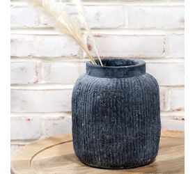 Charcoal Line Vase