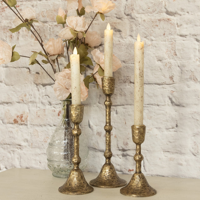 Gold Taper Candle Holder