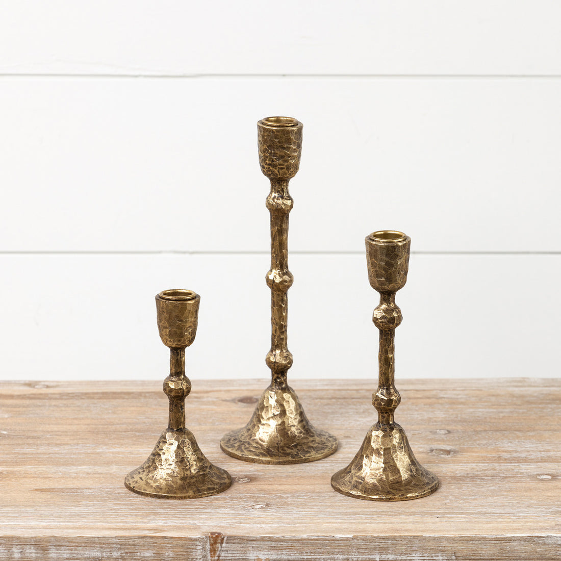 Gold Taper Candle Holder