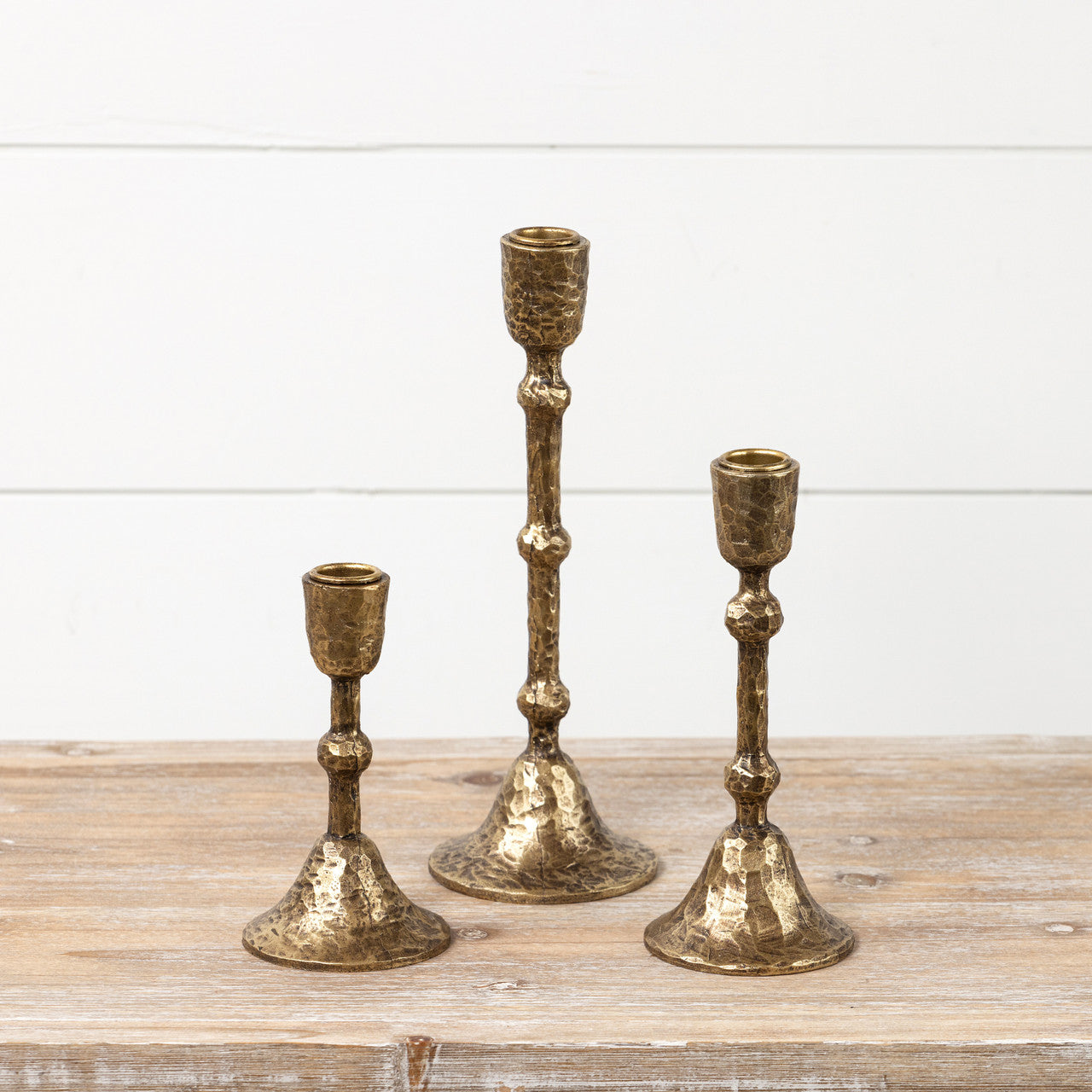 Gold Taper Candle Holder