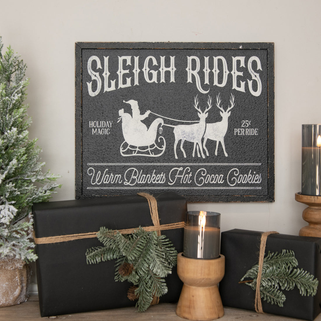 Sleigh Rides - B&amp;W