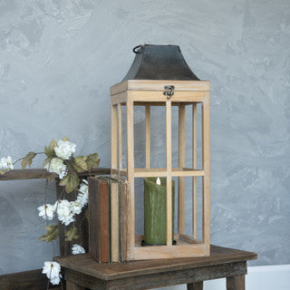 Black Handle Lantern