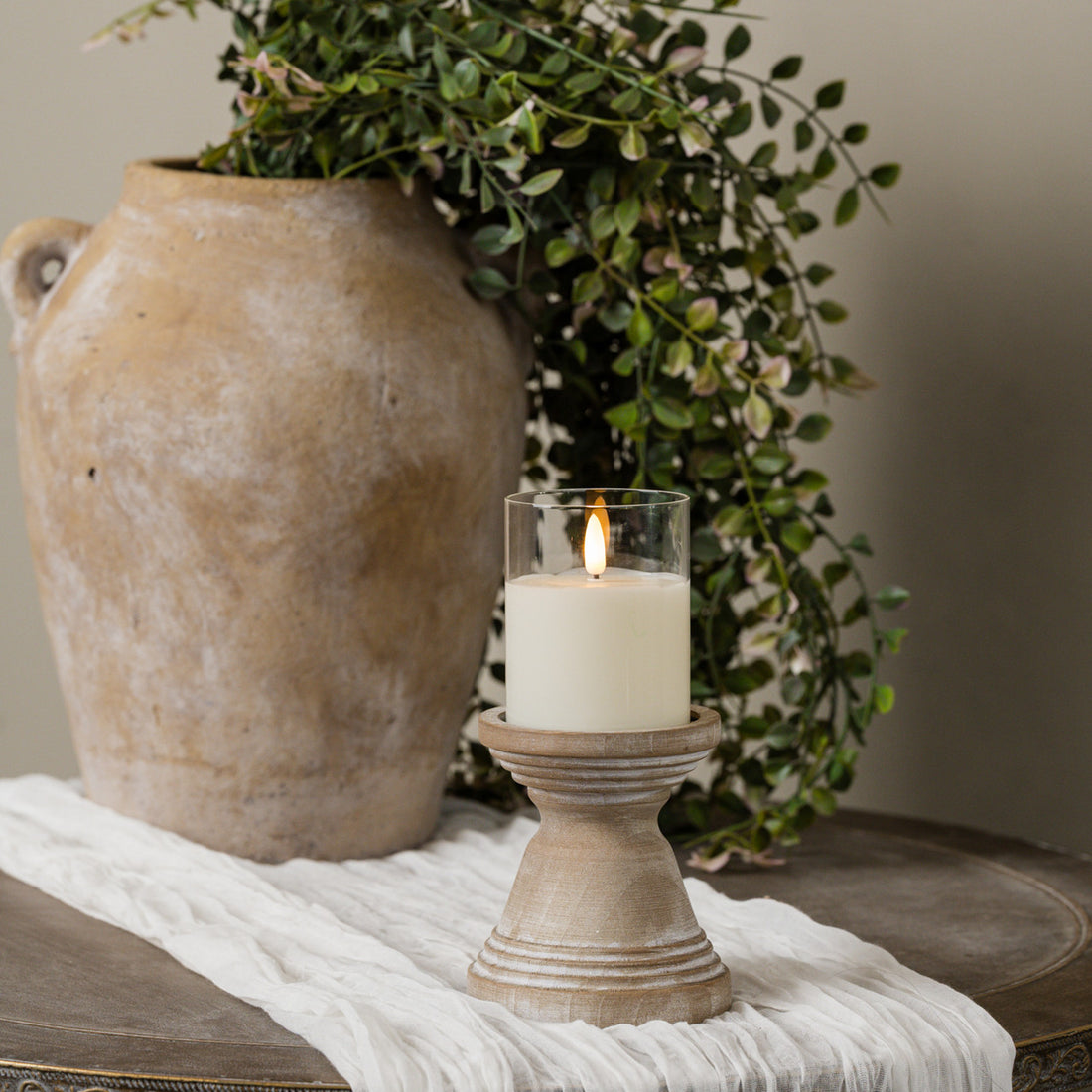 Hansen Pillar Candle Holder