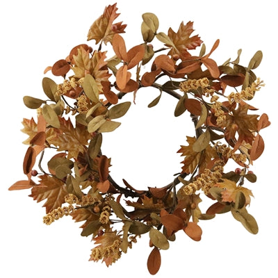 Maple &amp; Walking Fern Candle Ring