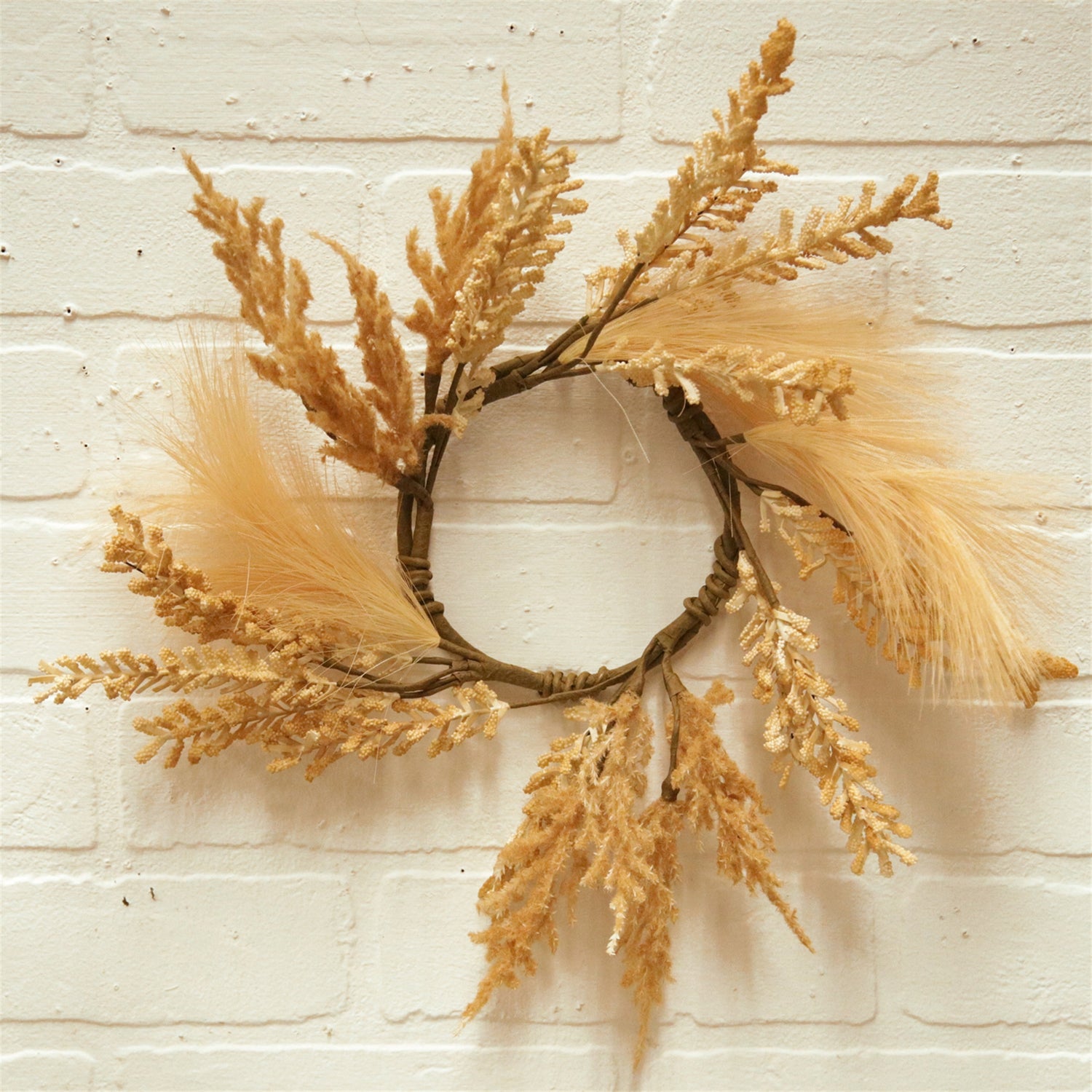 Fall Fern Candle Ring
