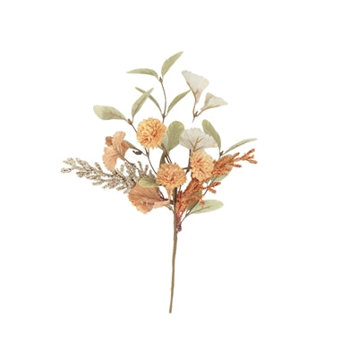 Orange Pom Pom Pick