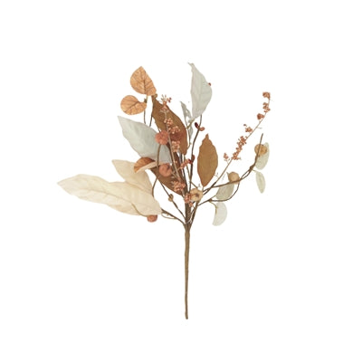 Cream &amp; Orange Bay Leaf Pick