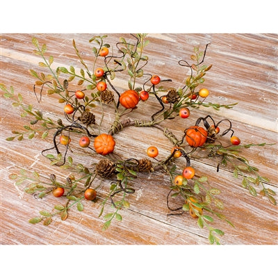 Pumpkin &amp; Berry Candle Ring