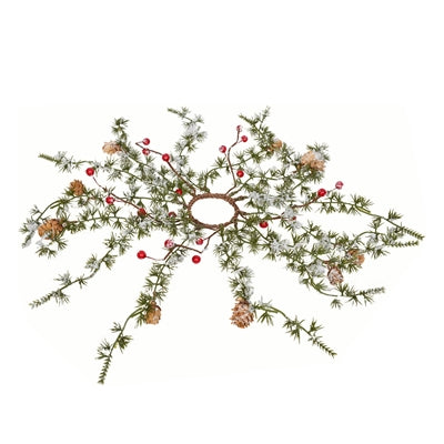 Frosted Mini Pine, Berry Ring