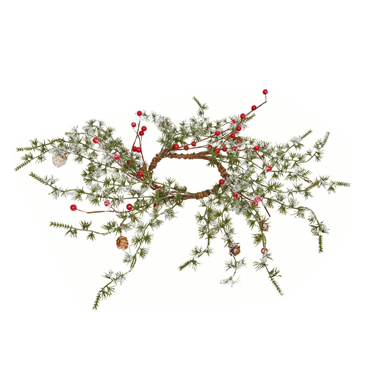 Frosted Mini Pine, Berry Ring