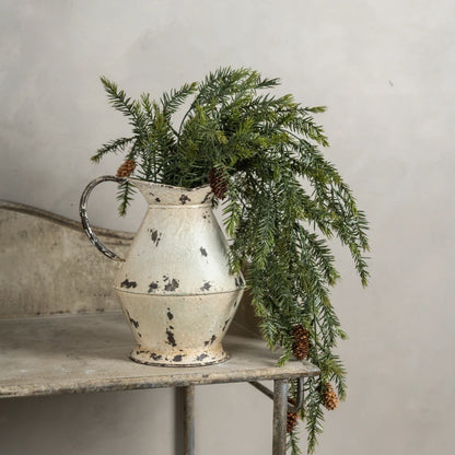 Draping Pine Bush w/ Pinecones