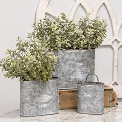 Oval Wall Planters