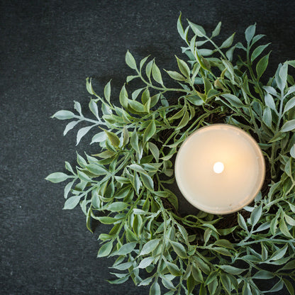 Tea Leaf Candle Ring