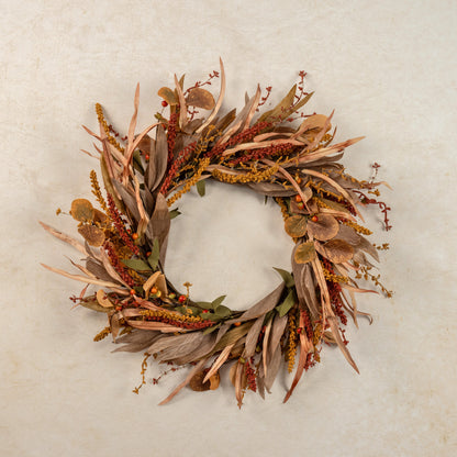 Mixed Heather Wreath Berries