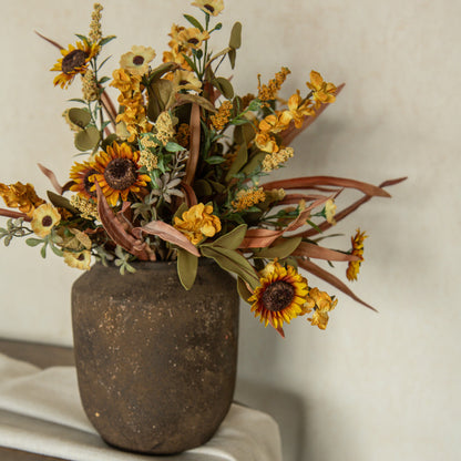 Mini Sunflower &amp; Wild Flower Bush