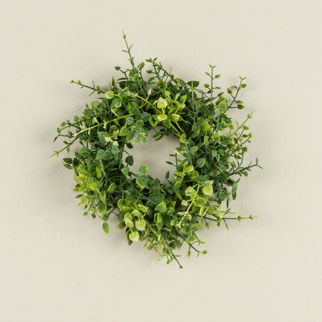 Mini Vinca Vine Candle Ring