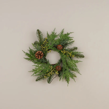 Soft Touch Pine &amp; Cedar w/ Bells Ring