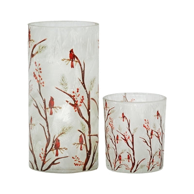 Cardinal Pillar Jar
