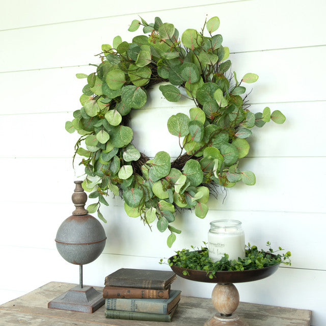 Argyle Apply Eucalyptus Wreath