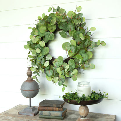 Argyle Apple Eucalyptus Wreath