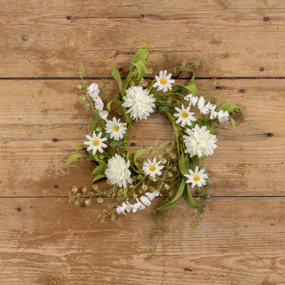 Pom Pom Wildflower Candle Ring