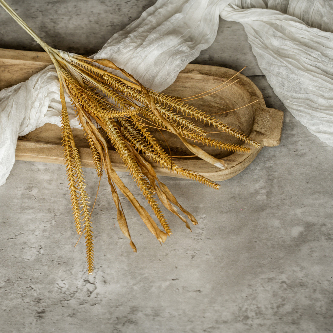 Golden Grass Spray