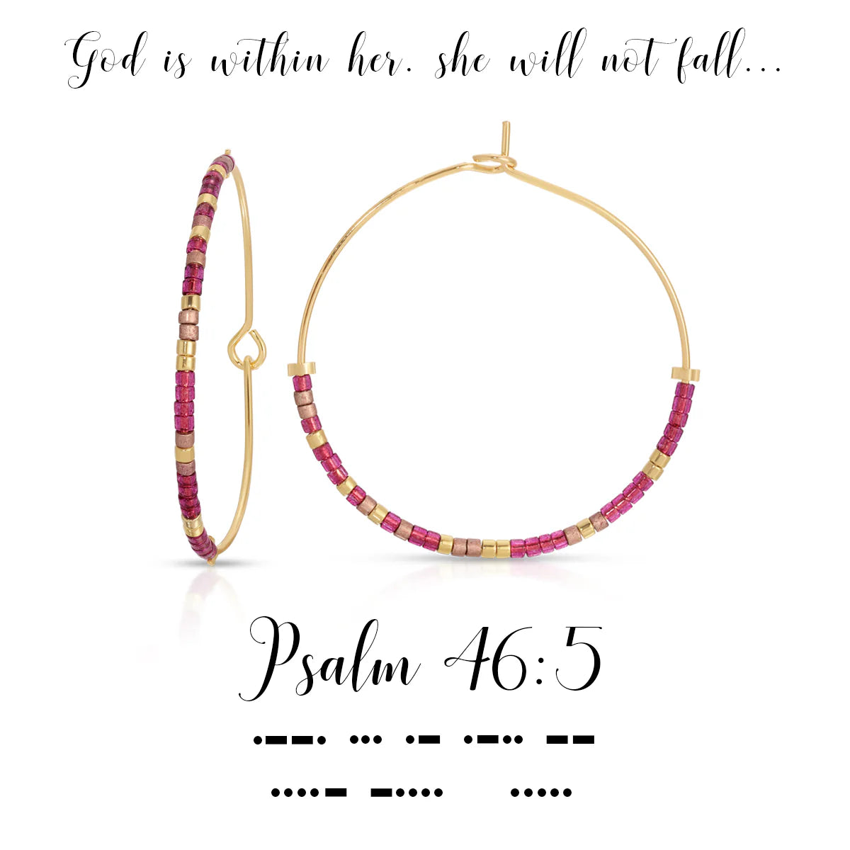 Psalm 46:5 - Earrings