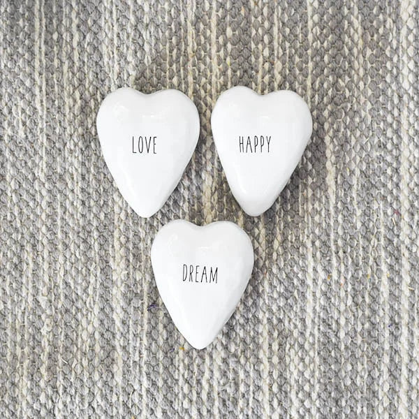 Ceramic Word Heart