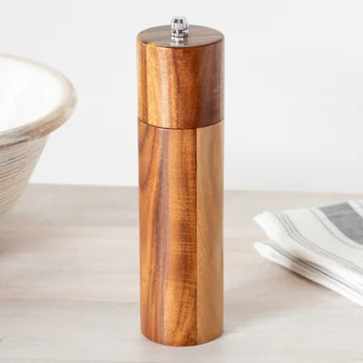 Smooth Wood Pepper Mill