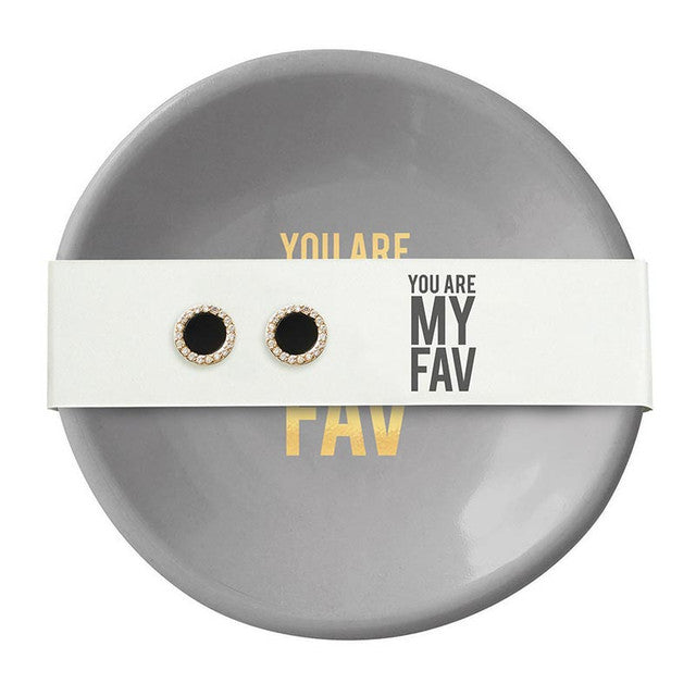 Fav - Dish & Earrings