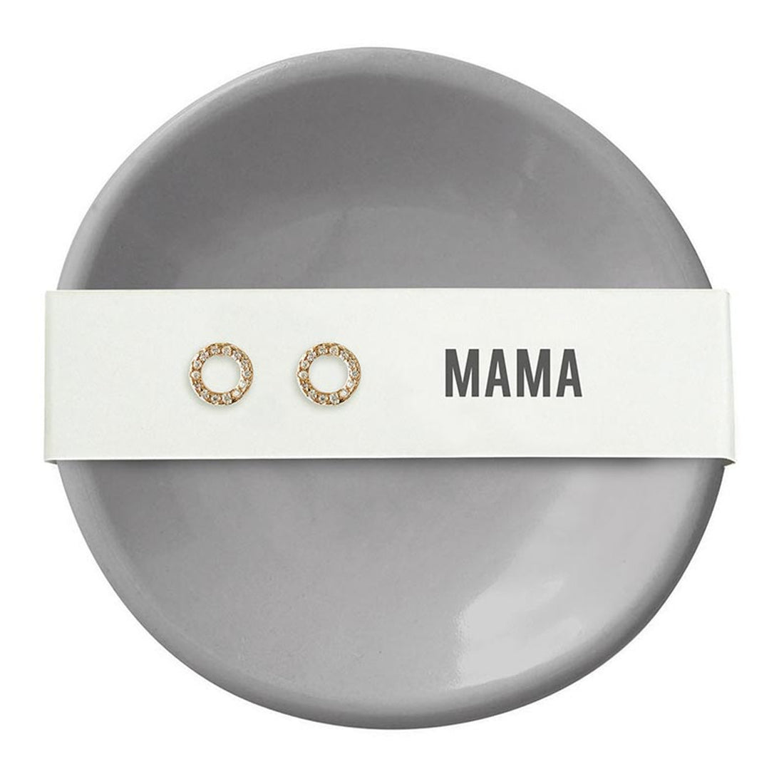 Mama - Dish & Earrings