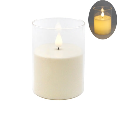Hurricane Pillar Candle