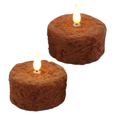 Orange Cake Tea Lights