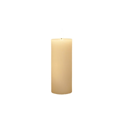 Ribbed LED Votive