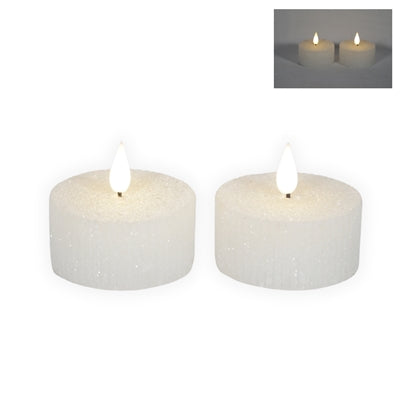 Frosty Tea Light - Set/2