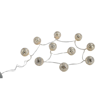 Lighted Ornament Garland