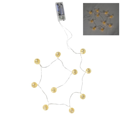 Lighted Ornament Garland