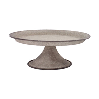 Grey Metal Plate Stand