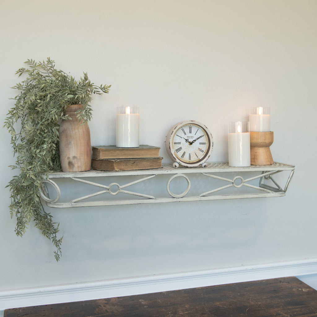 Criss Cross Metal Shelf – Jennie's Homeshed