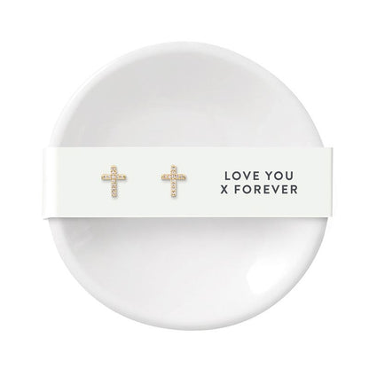 Love Forever - Dish &amp; Earrings