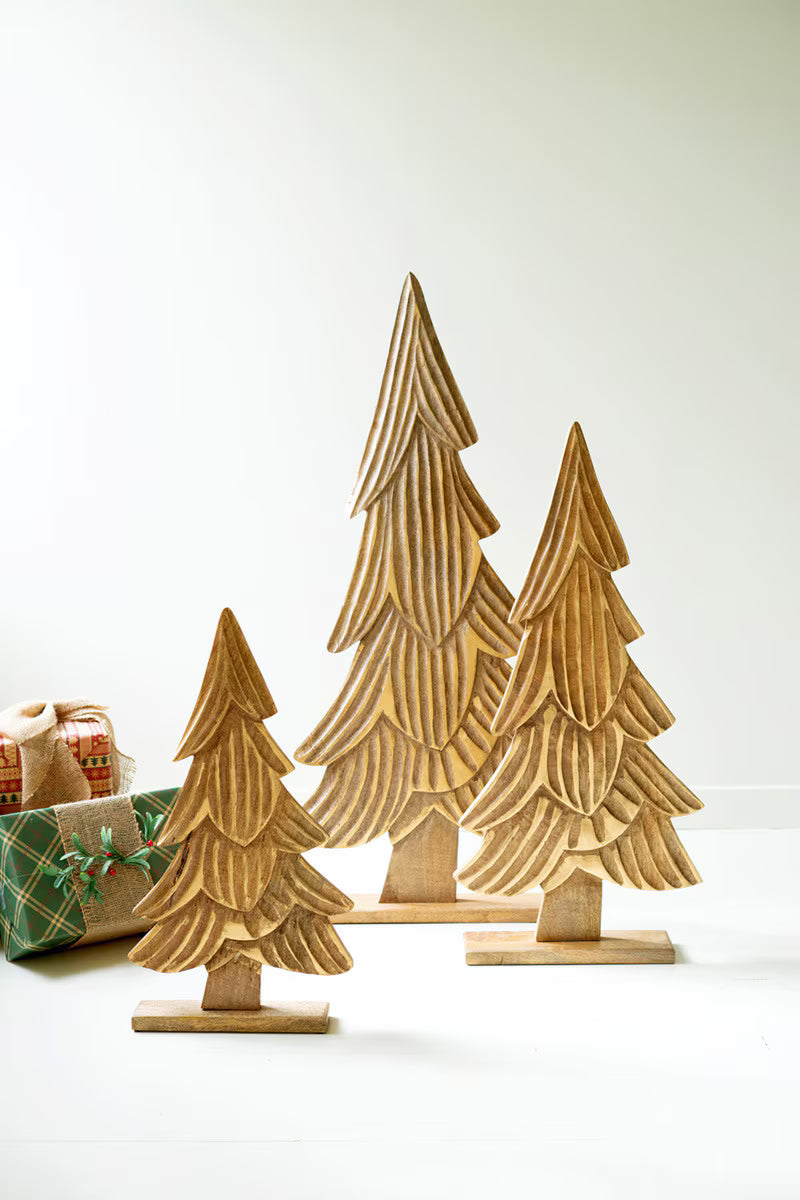 Carved Wooden Tree
