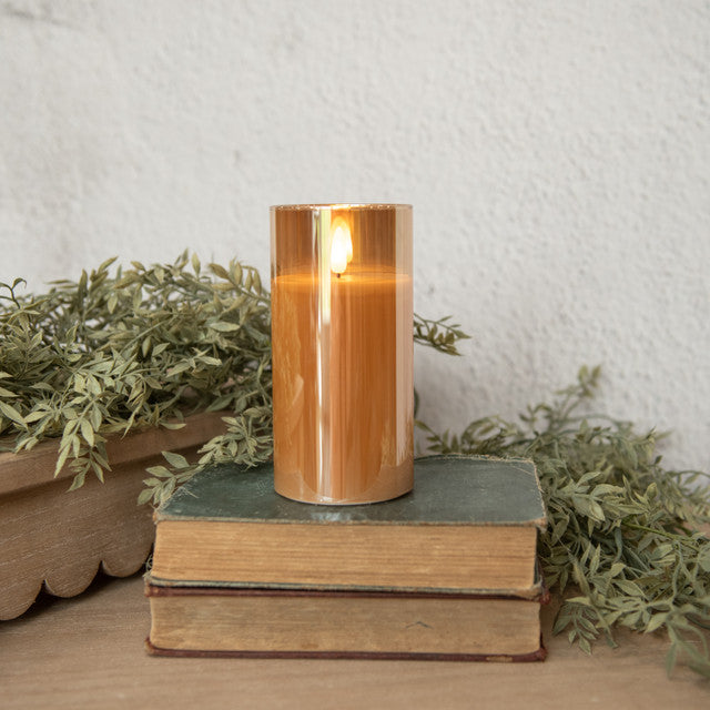 Glass 3D Candle