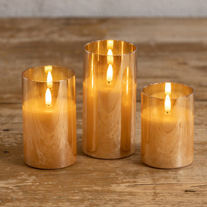 Glass 3D Candle
