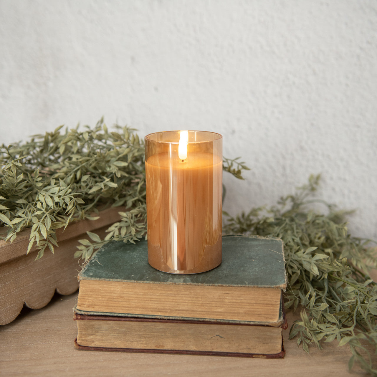 Glass 3D Candle