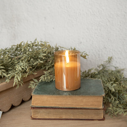 Glass 3D Candle