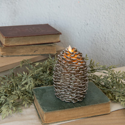 Pinecone Candle