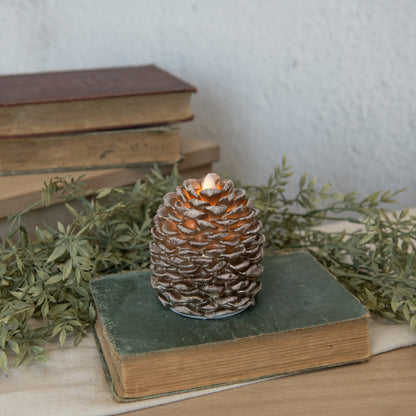 Pinecone Candle